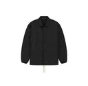 Fear of God Essentials Coaches Jacket Black - Unmatched Kicks - ESSENTIALS