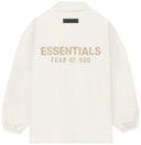 Fear of God Essentials Coaches Jacket 'Cloud Dancer' - Unmatched Kicks - ESSENTIALS
