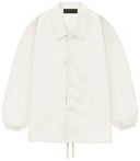 Fear of God Essentials Coaches Jacket 'Cloud Dancer' - Unmatched Kicks - ESSENTIALS
