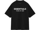 Fear of God Essentials Crewneck Tee (FW24)Black - Unmatched Kicks - ESSENTIALS