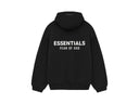 Fear of God Essentials Fleece Hoodie (FW24) Black - Unmatched Kicks - ESSENTIALS