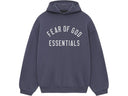 Fear of God Essentials Fleece Hoodie Marine - Unmatched Kicks - ESSENTIALS