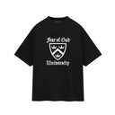 Fear of God Essentials Heavy Crewneck Tee (FW24) Black - Unmatched Kicks - ESSENTIALS