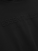 Fear of God Essentials Hoodie Jet Black - Unmatched Kicks - ESSENTIALS