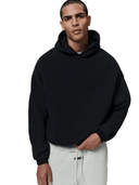 Fear of God Essentials Hoodie Jet Black - Unmatched Kicks - ESSENTIALS