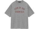 Fear of God Essentials Jersey Crewneck Tee Dark Heather - Unmatched Kicks - ESSENTIALS