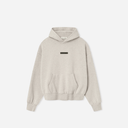 Fear Of God Essentials SS25 Classic Fleece Hoodie - Heather Stone - Unmatched Kicks - ESSENTIALS