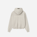 Fear Of God Essentials SS25 Classic Fleece Hoodie - Heather Stone - Unmatched Kicks - ESSENTIALS