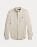 Featherweight Mesh Shirt Tuscan Beige Heather - Unmatched Kicks-ralph lauren