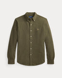 Featherweight Mesh Shirt Wilson Olive Heather - Unmatched Kicks-ralph lauren