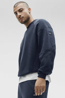 Field Crew Neck Sweatshirt - Navy - Unmatched Kicks - ALO