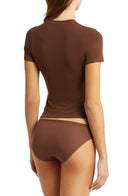 FITS EVERYBODY T - SHIRT COCOA - Unmatched Kicks - SKIMS