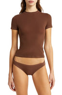 FITS EVERYBODY T - SHIRT COCOA - Unmatched Kicks - SKIMS