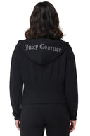 Fleece Corset Hoodie Liquorice - Unmatched Kicks - Juicy Couture