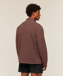 Fleece Zip Through Jacket oversized fit Espresso Brown - Unmatched Kicks-GYMSHARK