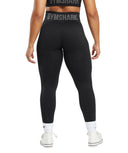 Flex High Waisted Leggings Black - Unmatched Kicks - GYMSHARK