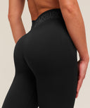 Flex Reinvented Leggings regular Black - Unmatched Kicks - GYMSHARK