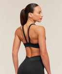 Flex Reinvented Sports Bra light support Black - Unmatched Kicks - GYMSHARK