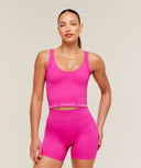 Flex Reinvented Tank Top Super - Set Pink - Unmatched Kicks - GYMSHARK