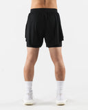 Flex Short - Blackout - Unmatched Kicks - Alphalete