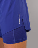 Flex Short - Varsity Blue - Unmatched Kicks - Alphalete