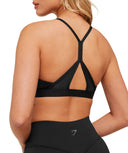 Flow Light Support Sports Bra light support Archive GS Black - Unmatched Kicks - GYMSHARK