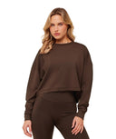 Flow Long Sleeve Top Archive Brown - Unmatched Kicks - GYMSHARK