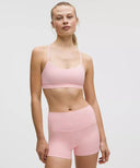 Flow Y Bra Nulu Light Support, A–C Cups Pink Pearl - Unmatched Kicks-LULULEMON