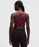 Flow Y Bra Nulu Light Support, A–C Cups Raspberry Rave - Unmatched Kicks-LULULEMON