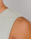 Force Core Cutoff - Silver - Unmatched Kicks - Alphalete