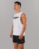 Force Core Cutoff - White - Unmatched Kicks - Alphalete
