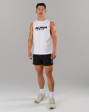 Force Core Cutoff - White - Unmatched Kicks - Alphalete