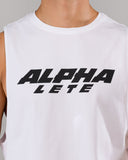 Force Core Cutoff - White - Unmatched Kicks - Alphalete