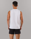 Force Core Cutoff - White - Unmatched Kicks - Alphalete