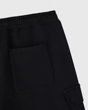 French Terry Cargo Short - Black - Unmatched Kicks - OVO