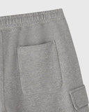 French Terry Cargo Short - Heather Grey - Unmatched Kicks - OVO