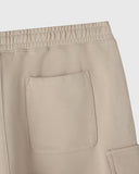French Terry Cargo Short - Sandstone - Unmatched Kicks - OVO