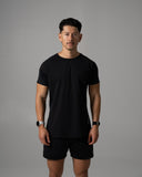 Fusion Tee - Black - Unmatched Kicks - Alphalete