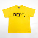 Gallery Dept. DEPT. T-shirt Yellow - Unmatched Kicks - Gallery department