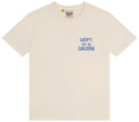 Gallery Dept. French Tee Cream Blue - Unmatched Kicks - Gallery department