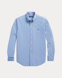 Garment-Dyed Oxford Shirt - All Fits Bastille Blue - Unmatched Kicks-ralph lauren