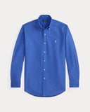 Garment-Dyed Oxford Shirt - All Fits New Iris Blue - Unmatched Kicks-ralph lauren