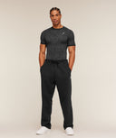 Geo Seamless Grid T-Shirt slim fit Black/Smokey Grey - Unmatched Kicks - GYMSHARK