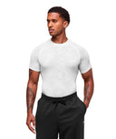 Geo Seamless T-Shirt slim fit White/Light Grey - Unmatched Kicks - GYMSHARK