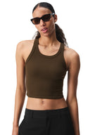 Goddess Ribbed Go - To Tank Espresso - Unmatched Kicks - ALO