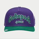 GODSPEED Forever 2 tone Purple - Green Trucker Hat - Unmatched Kicks - Godspeed Hills