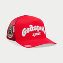 Godspeed GS Forever Trucker Hat Cherry - Unmatched Kicks - Godspeed Hills