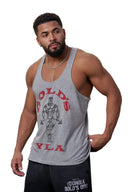 3003 - Gold's Iron Legacy Icon Stringers Heather Grey