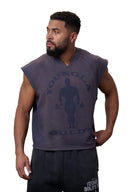 5097 - Gold's Iron Legacy Shadow Cut-Offs Navy Wash