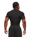 Graphic Baselayer T-Shirt compression fit Black - Unmatched Kicks - GYMSHARK